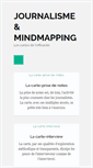 Mobile Screenshot of journalisme-et-mindmapping.net